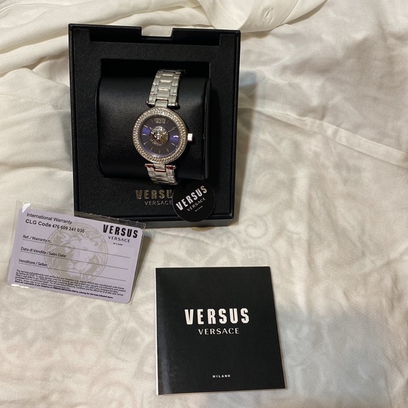 Versus Versace Georg Women's VSP652318Brick Lane 36mm Quartz Watch w/crystals - Picture 7 of 9
